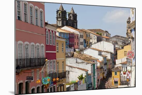 Pelourinho, Salvador, Bahia, Brazil-Peter Adams-Mounted Photographic Print