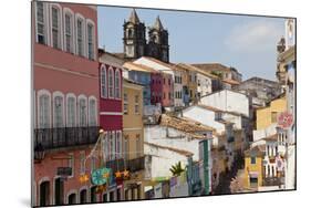 Pelourinho, Salvador, Bahia, Brazil-Peter Adams-Mounted Photographic Print