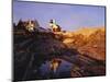 Pemaquid Lighthouse Reflecting in Tide Pool-James Randklev-Mounted Photographic Print