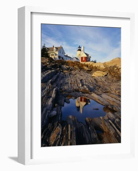 Pemaquid Lighthouse-James Randklev-Framed Photographic Print