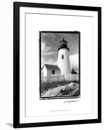 Pemaquid Point Light, Maine I-Laura Denardo-Framed Art Print