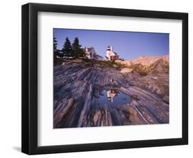 Pemaquid Point Lighthouse, Maine, USA-Alan Copson-Framed Photographic Print