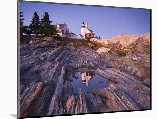 Pemaquid Point Lighthouse, Maine, USA-Alan Copson-Mounted Photographic Print