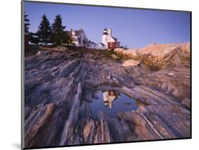 Pemaquid Point Lighthouse, Maine, USA-Alan Copson-Mounted Photographic Print