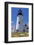 Pemaquid Point Lighthouse near Bristol, Maine, USA-Chuck Haney-Framed Photographic Print