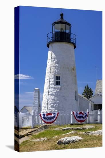 Pemaquid Point Lighthouse near Bristol, Maine, USA-Chuck Haney-Stretched Canvas