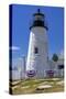 Pemaquid Point Lighthouse near Bristol, Maine, USA-Chuck Haney-Stretched Canvas