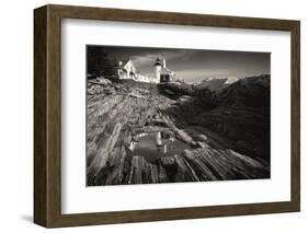 Pemaquid Point Reflection-George Oze-Framed Photographic Print