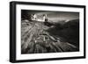 Pemaquid Point Reflection-George Oze-Framed Photographic Print