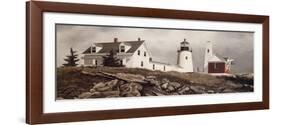 Pemaquid Point-David Knowlton-Framed Giclee Print