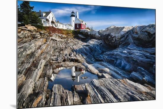 Pemaquid Pont Lighthouse, Maine-George Oze-Mounted Photographic Print