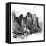 Pembroke Castle, 1930S-Birket Foster-Framed Stretched Canvas