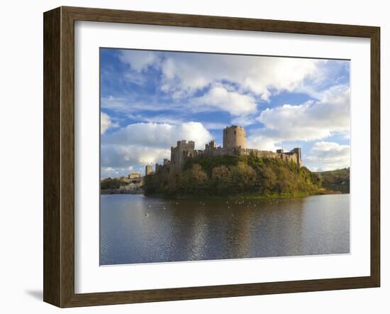 Pembroke Castle, Pembrokeshire, Wales, United Kingdom, Europe-Billy Stock-Framed Photographic Print