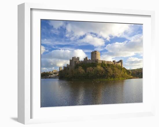 Pembroke Castle, Pembrokeshire, Wales, United Kingdom, Europe-Billy Stock-Framed Photographic Print