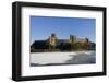 Pembroke Castle Wales in winter-Charles Bowman-Framed Photographic Print