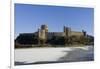 Pembroke Castle Wales in winter-Charles Bowman-Framed Photographic Print