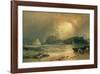 Pembroke Castle-J M W Turner-Framed Giclee Print