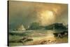 Pembroke Castle-J. M. W. Turner-Stretched Canvas