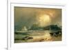 Pembroke Castle-J. M. W. Turner-Framed Giclee Print