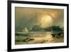 Pembroke Castle-J. M. W. Turner-Framed Giclee Print