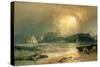 Pembroke Castle-J. M. W. Turner-Stretched Canvas