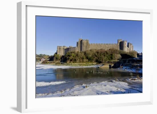 Pembroke Castle-Charles Bowman-Framed Photographic Print