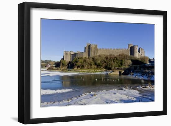 Pembroke Castle-Charles Bowman-Framed Photographic Print