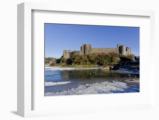 Pembroke Castle-Charles Bowman-Framed Photographic Print