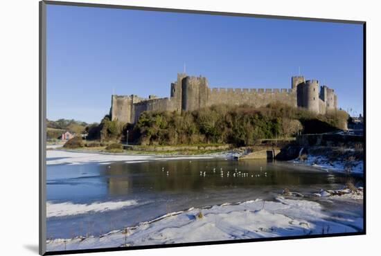 Pembroke Castle-Charles Bowman-Mounted Photographic Print