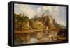 Pembroke Castle-Henry Dawson-Framed Stretched Canvas