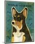 Pembroke Welsh Corgi (Tri-Color)-John Golden-Mounted Giclee Print