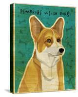 Pembroke Welsh Corgi-John Golden-Stretched Canvas