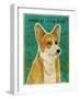 Pembroke Welsh Corgi-John W Golden-Framed Giclee Print