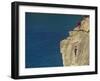 Pembrokeshire, Rockclimbing at St Nons, Pembrokeshire National Park, Wales-Paul Harris-Framed Photographic Print