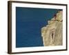 Pembrokeshire, Rockclimbing at St Nons, Pembrokeshire National Park, Wales-Paul Harris-Framed Photographic Print