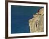 Pembrokeshire, Rockclimbing at St Nons, Pembrokeshire National Park, Wales-Paul Harris-Framed Photographic Print