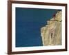 Pembrokeshire, Rockclimbing at St Nons, Pembrokeshire National Park, Wales-Paul Harris-Framed Photographic Print