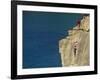 Pembrokeshire, Rockclimbing at St Nons, Pembrokeshire National Park, Wales-Paul Harris-Framed Photographic Print