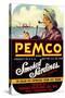 Pemco Brand Smoked Sardines-null-Stretched Canvas