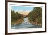Pemegewasset Falls, White Mountains, New Hampshire-null-Framed Art Print