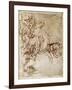 Pen and Ink Sketches, 1913-Leonardo da Vinci-Framed Giclee Print