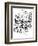 Pen and Ink Study, C19th Century-Max Liebermann-Framed Giclee Print