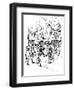 Pen and Ink Study, C19th Century-Max Liebermann-Framed Giclee Print