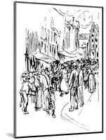 Pen and Ink Study, C19th Century-Max Liebermann-Mounted Premium Giclee Print