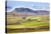 Pen Y Ghent from Above Langcliffe Near Settle, Yorkshire, England, United Kingdom, Europe-Mark Sunderland-Stretched Canvas