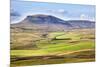 Pen Y Ghent from Above Langcliffe Near Settle, Yorkshire, England, United Kingdom, Europe-Mark Sunderland-Mounted Photographic Print