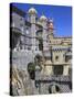 Pena National Palace, Sintra, UNESCO World Heritage Site, Portugal, Europe-Amanda Hall-Stretched Canvas