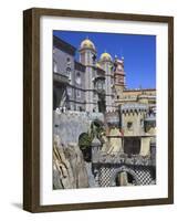 Pena National Palace, Sintra, UNESCO World Heritage Site, Portugal, Europe-Amanda Hall-Framed Photographic Print