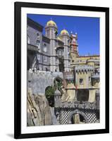 Pena National Palace, Sintra, UNESCO World Heritage Site, Portugal, Europe-Amanda Hall-Framed Photographic Print