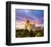 Pena Palace in Sintra Portugal-null-Framed Art Print